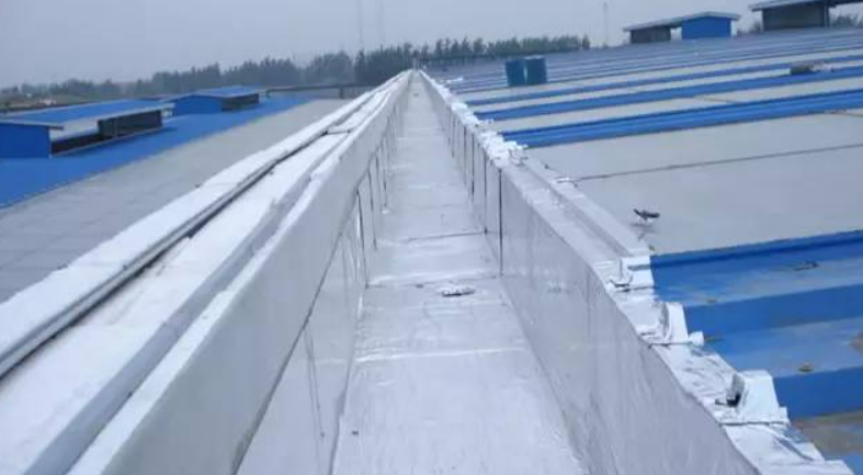 阳山办公楼屋面防水案例